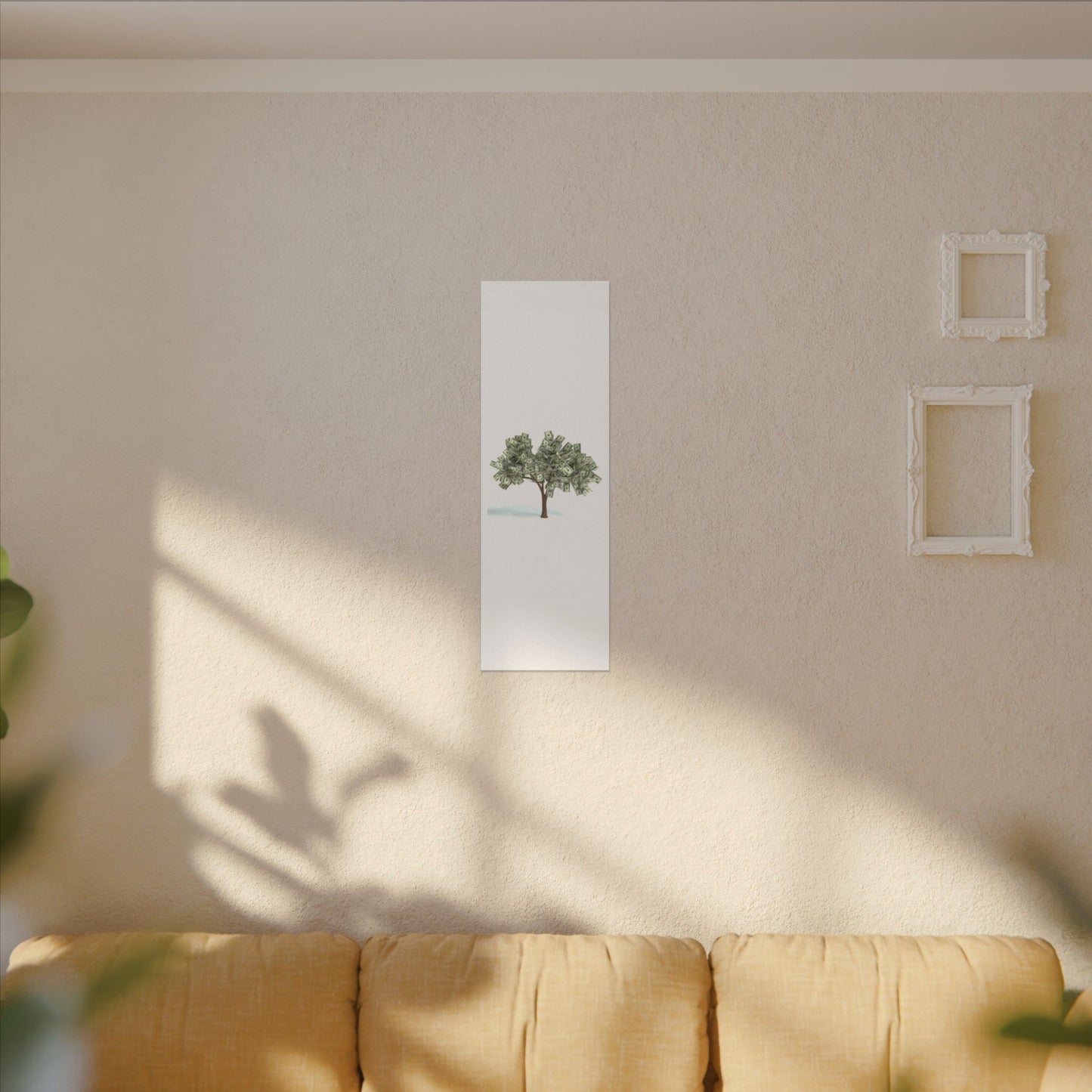 Money Tree Canvas Wall Art Canvas