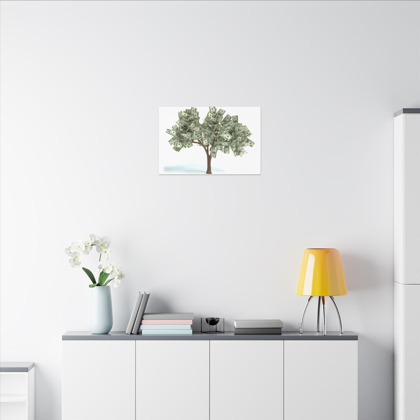 Money Tree Canvas Wall Art Canvas
