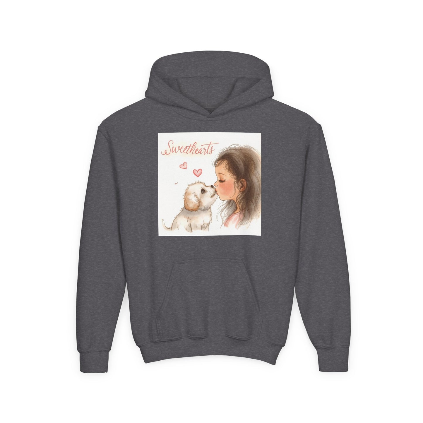 Sweethearts Puppy Moment Children Hoodie | Eco-Limited