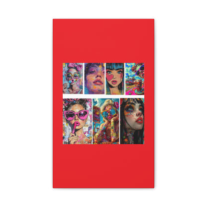 Pop Art Muse Canvas | Statement Wall Art