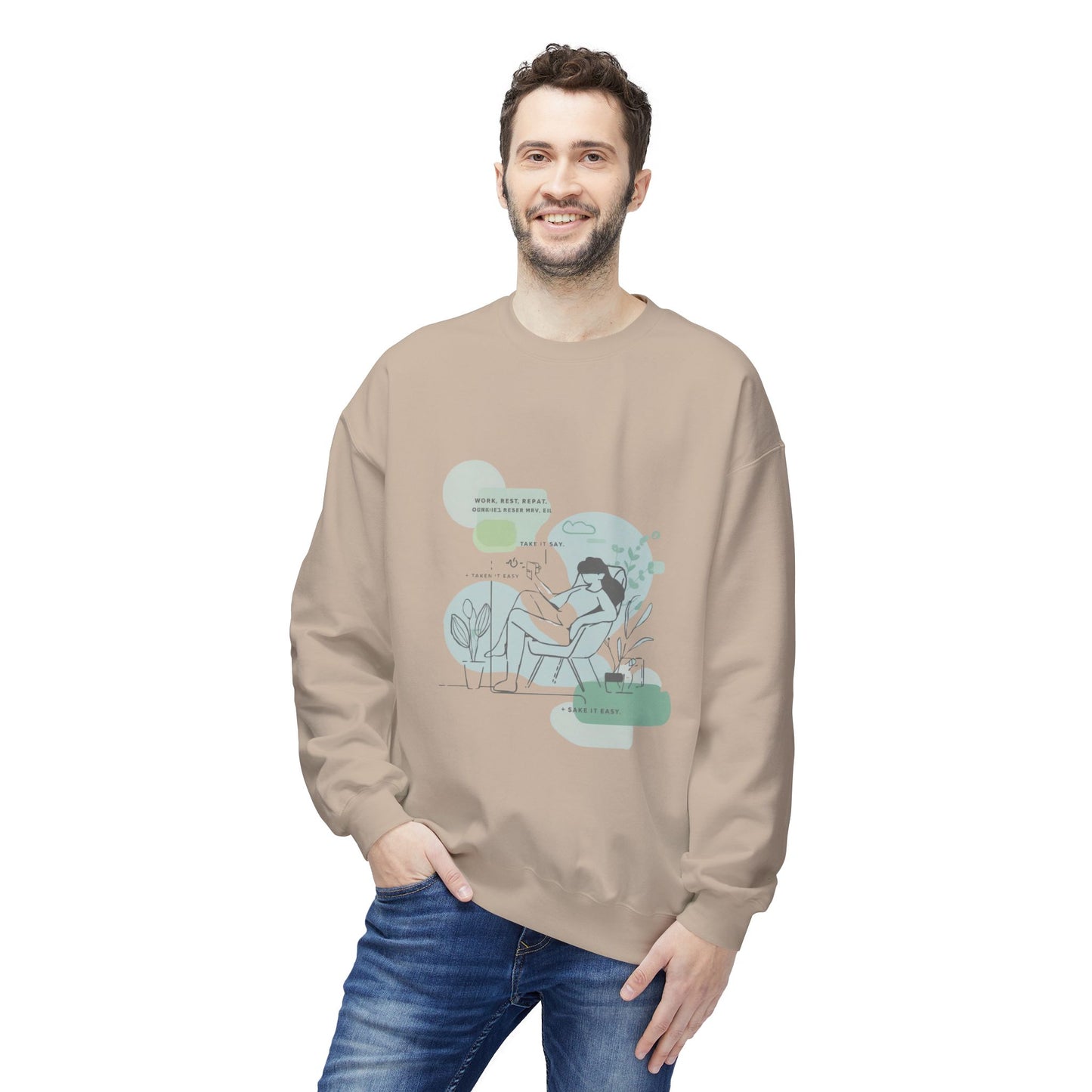 Offline Mode Mind Over Noise Sweater | Eco-Limited