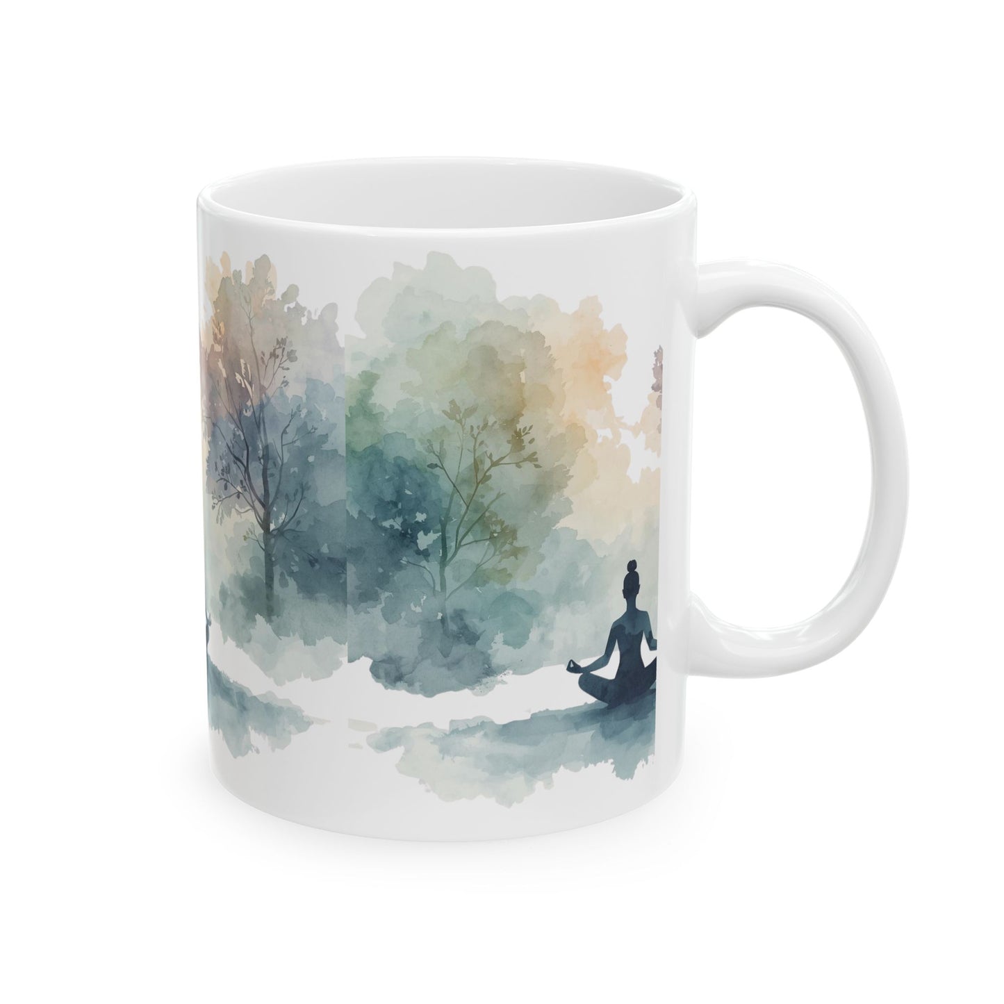 Calm Mind Meditation Ceramic Mug | Eco-Limited