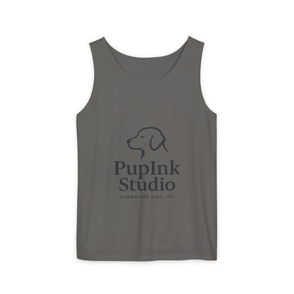 Playful Cat Soccer Art Tank Top | Eco-Limited