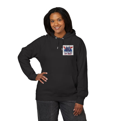 Organic “Fly High” Bulldog Hoodie | Organic-Limited