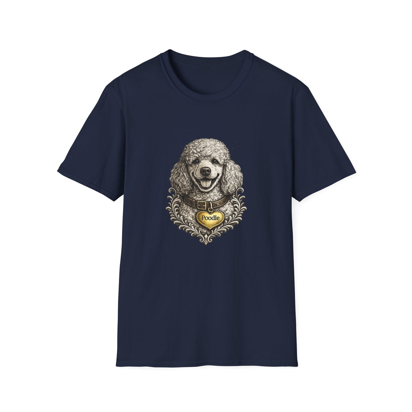 Poodle Ink Portrait T-Shirt | Eco-Limited