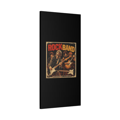 Rock Band Vintage Canvas Wall Art | Eco - Limited