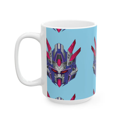 Futuristic Anime-Inspired Coffee Cup (11oz, 15oz)