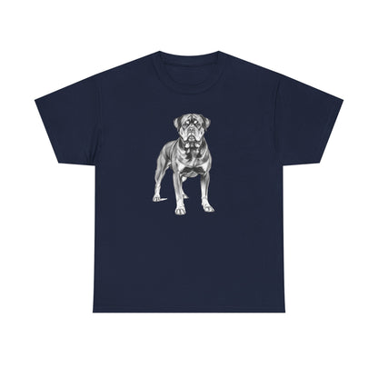 Rottweiler Sketch Minimal Art T-Shirt | Eco-Limited