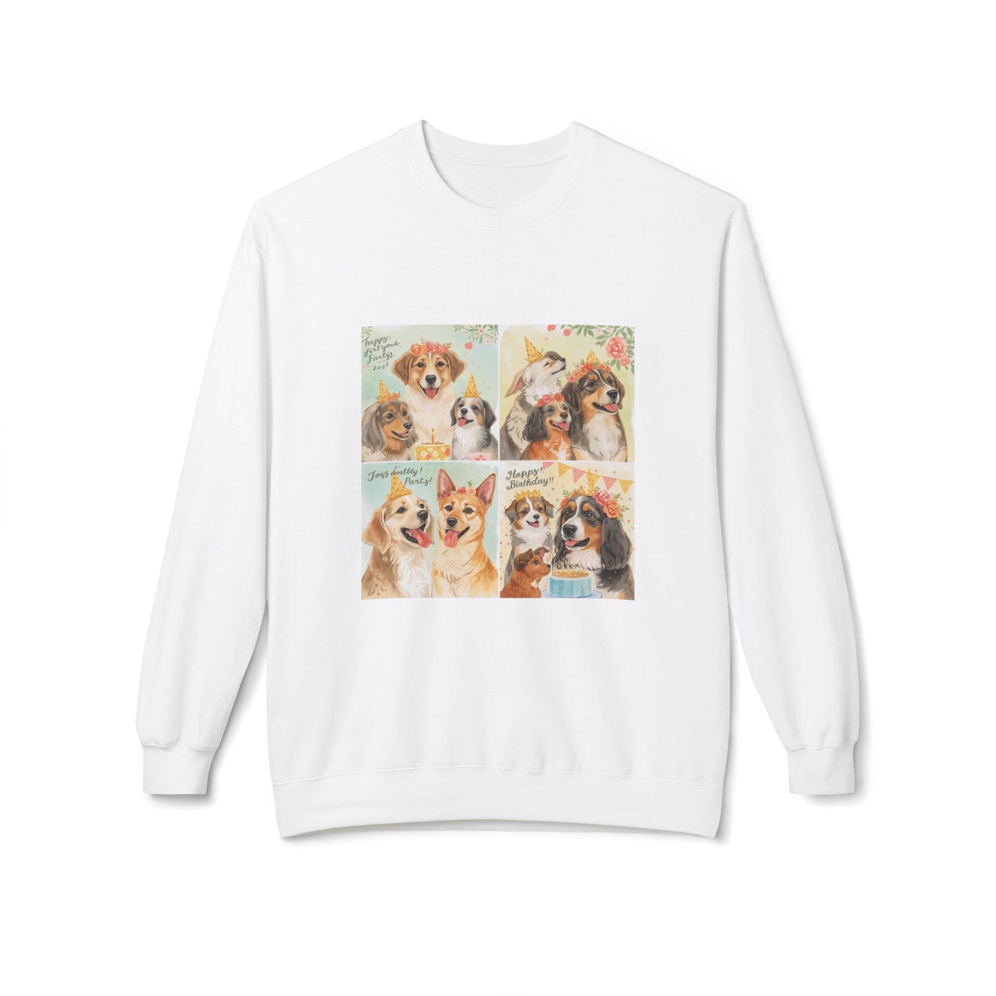 Dog Birthday Party Sweatshirt | Eco-Limited