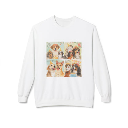 Dog Birthday Party Sweatshirt | Eco-Limited