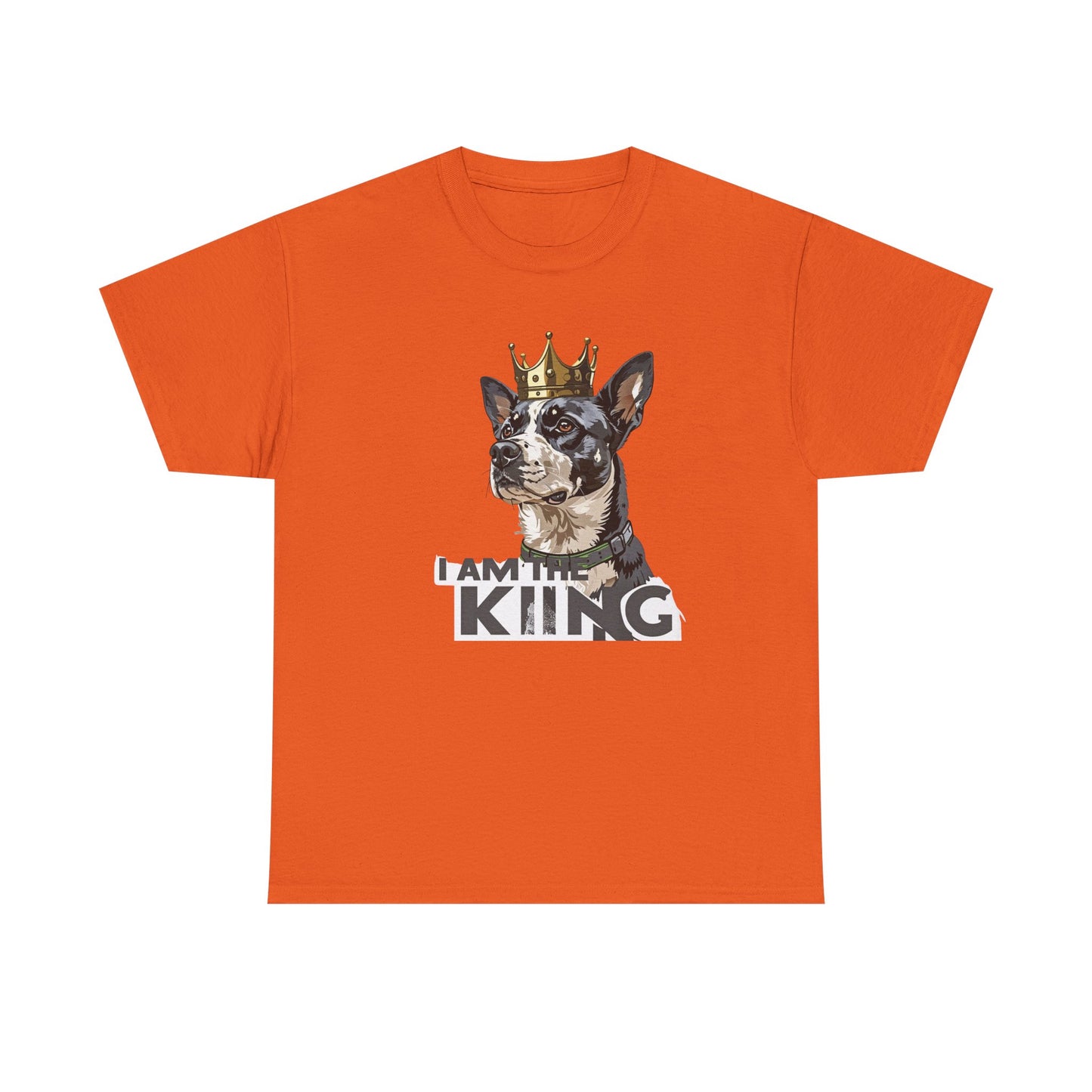 I Am The King Dog T-Shirt | Eco-Limited