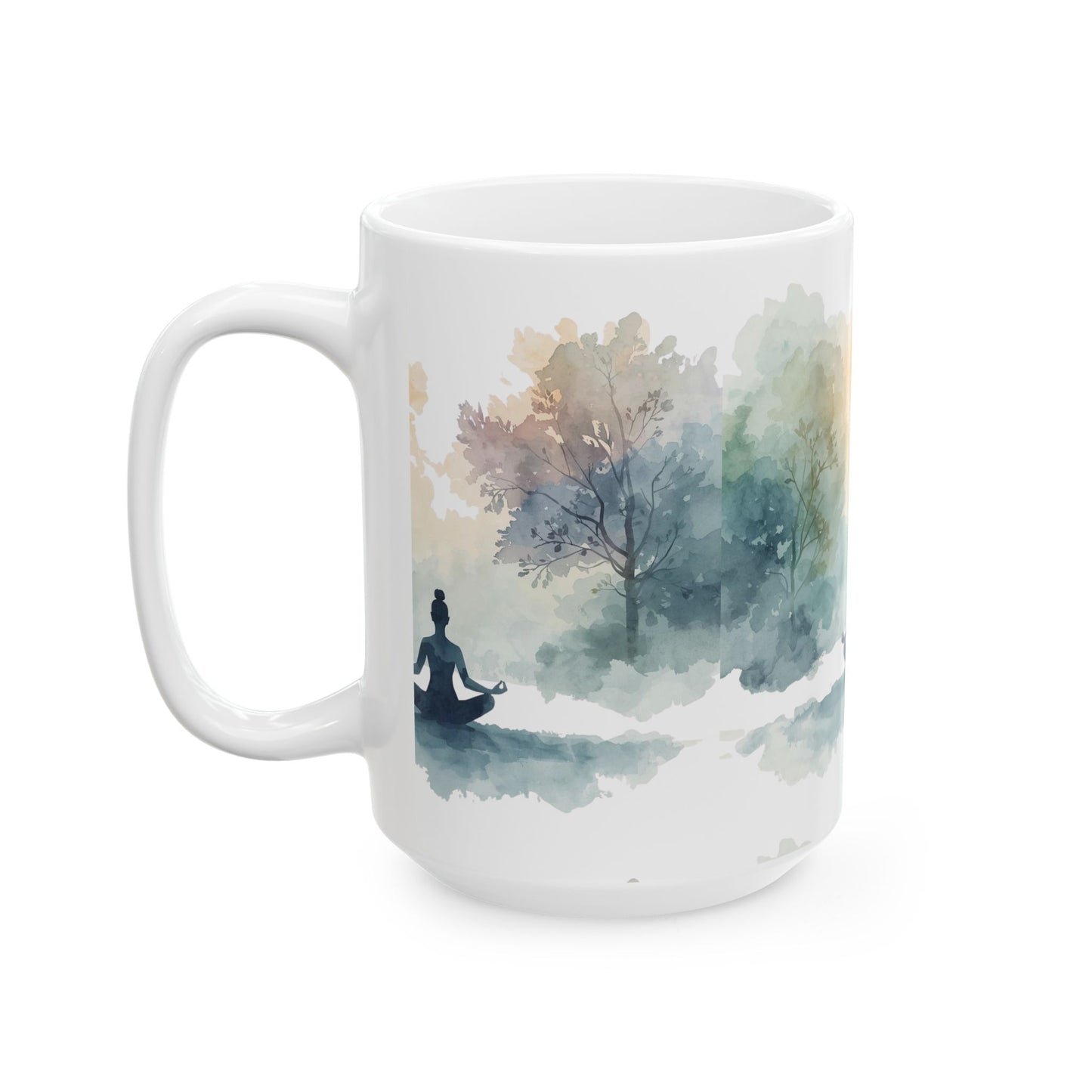 Calm Mind Meditation Ceramic Mug | Eco-Limited