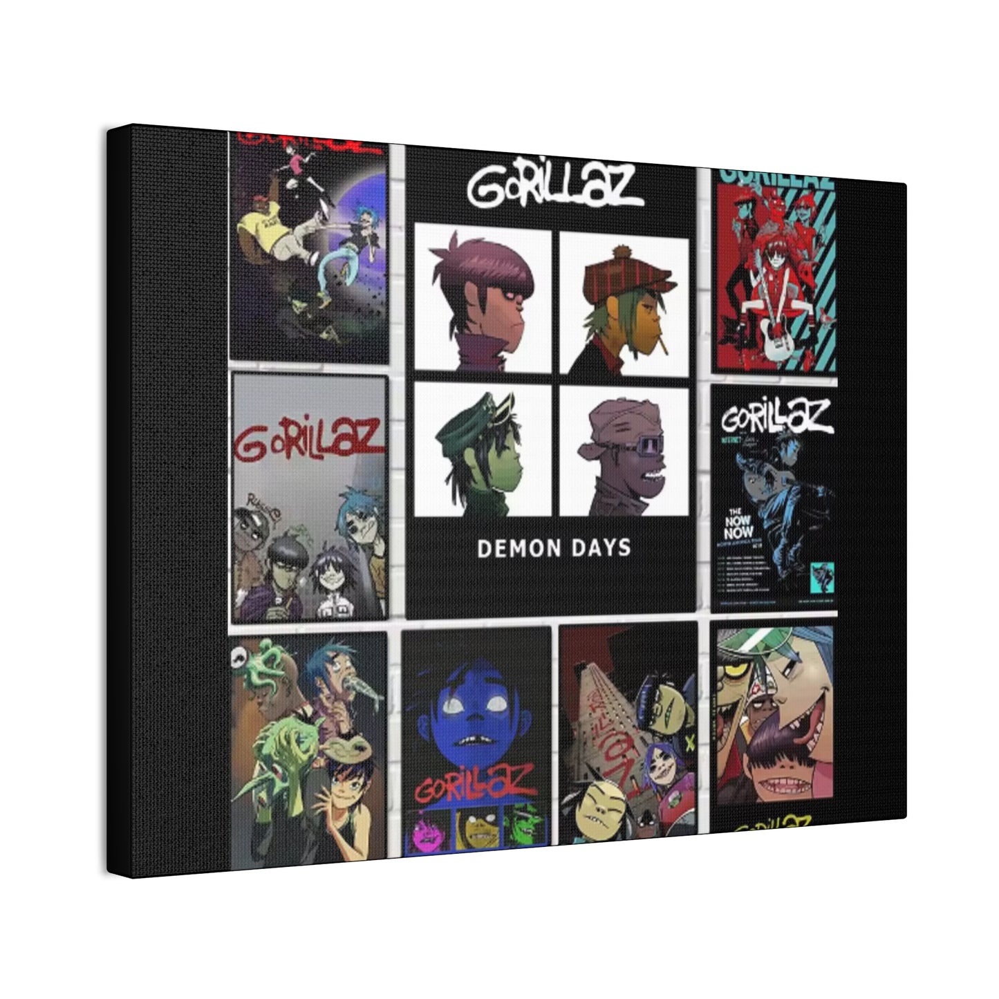 Pop Culture Icons Collage Canvas | Art Edition