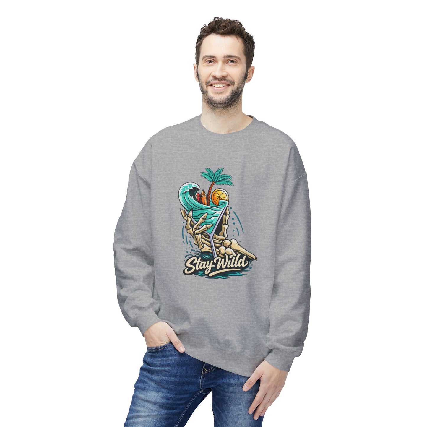 Stay Wild Sweatshirt | Eco-Limited