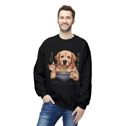 Noodle Dog Logic Graphic Sweater | Eco-Limited