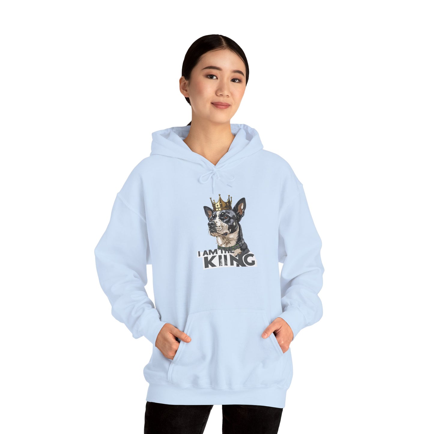 I Am King Dog Hoodie | Eco-Limited