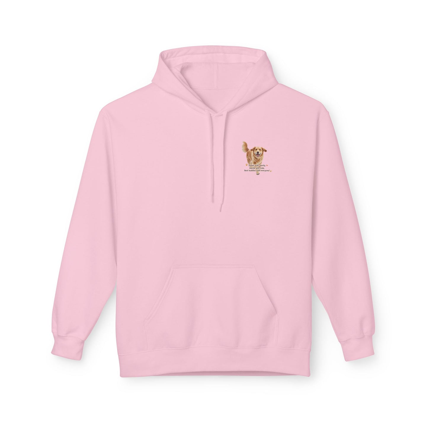 Golden Buddy Character Hoodie | Eco-Limited