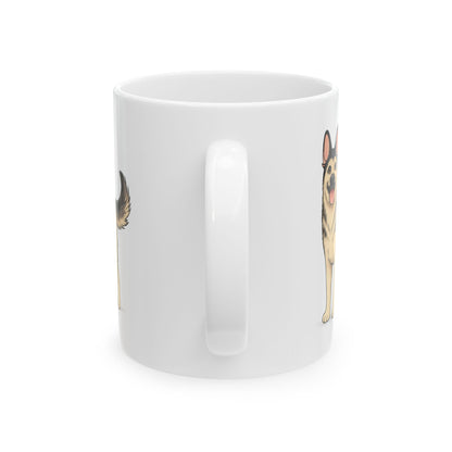 Cute Standing Dog Coffee Cup (11oz/15oz)