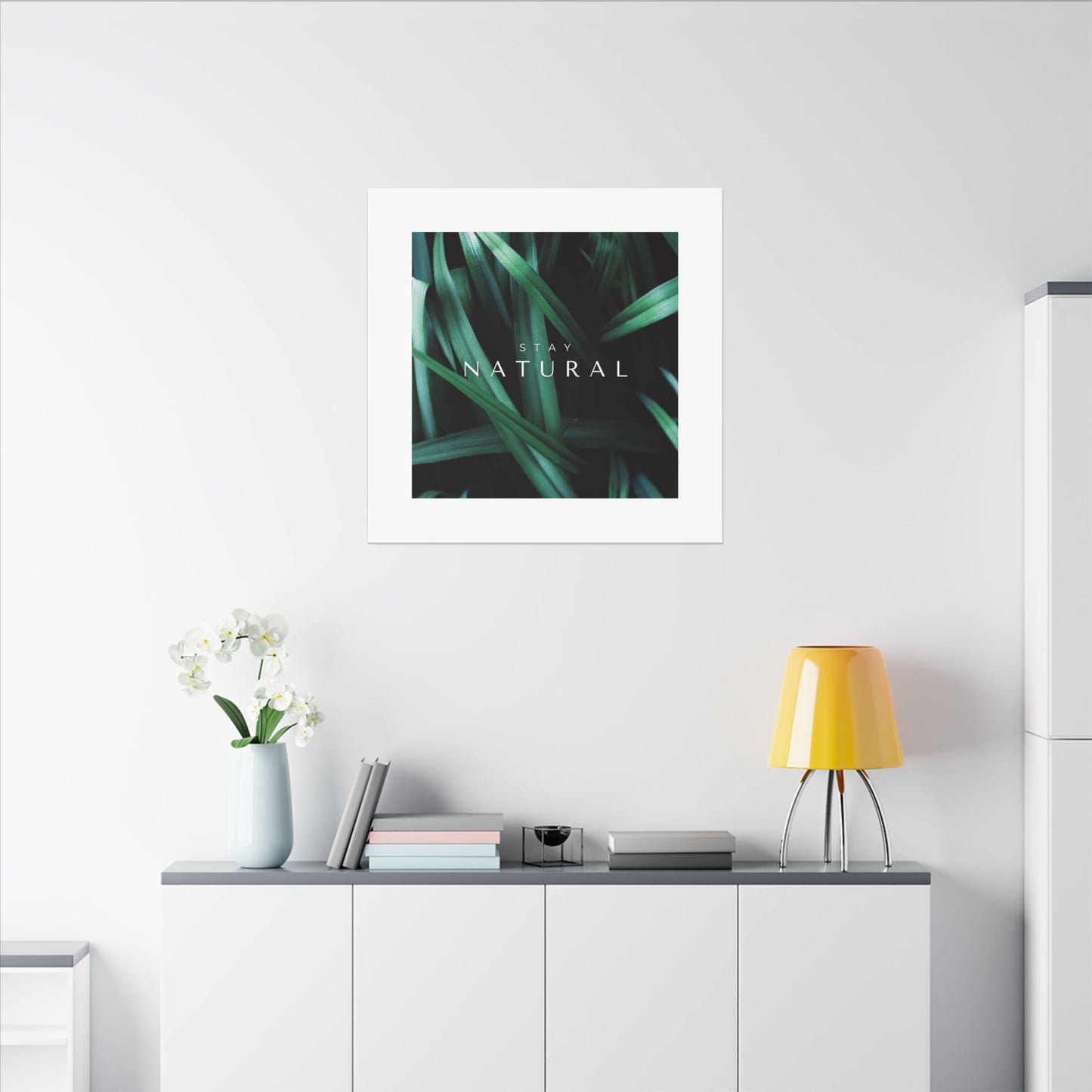 Stay Natural Botanical Canvas Wall Art