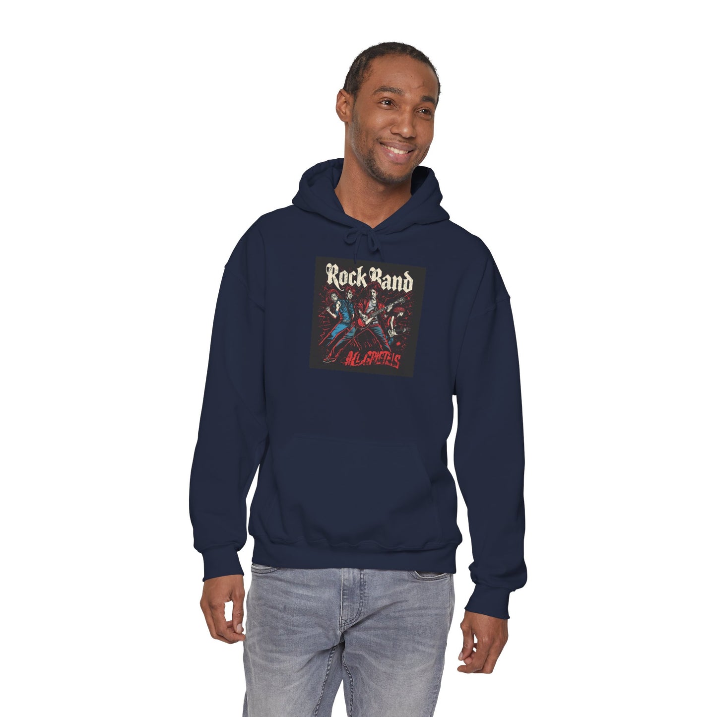 Rock Band Rebel Hoodie | Eco-Limited