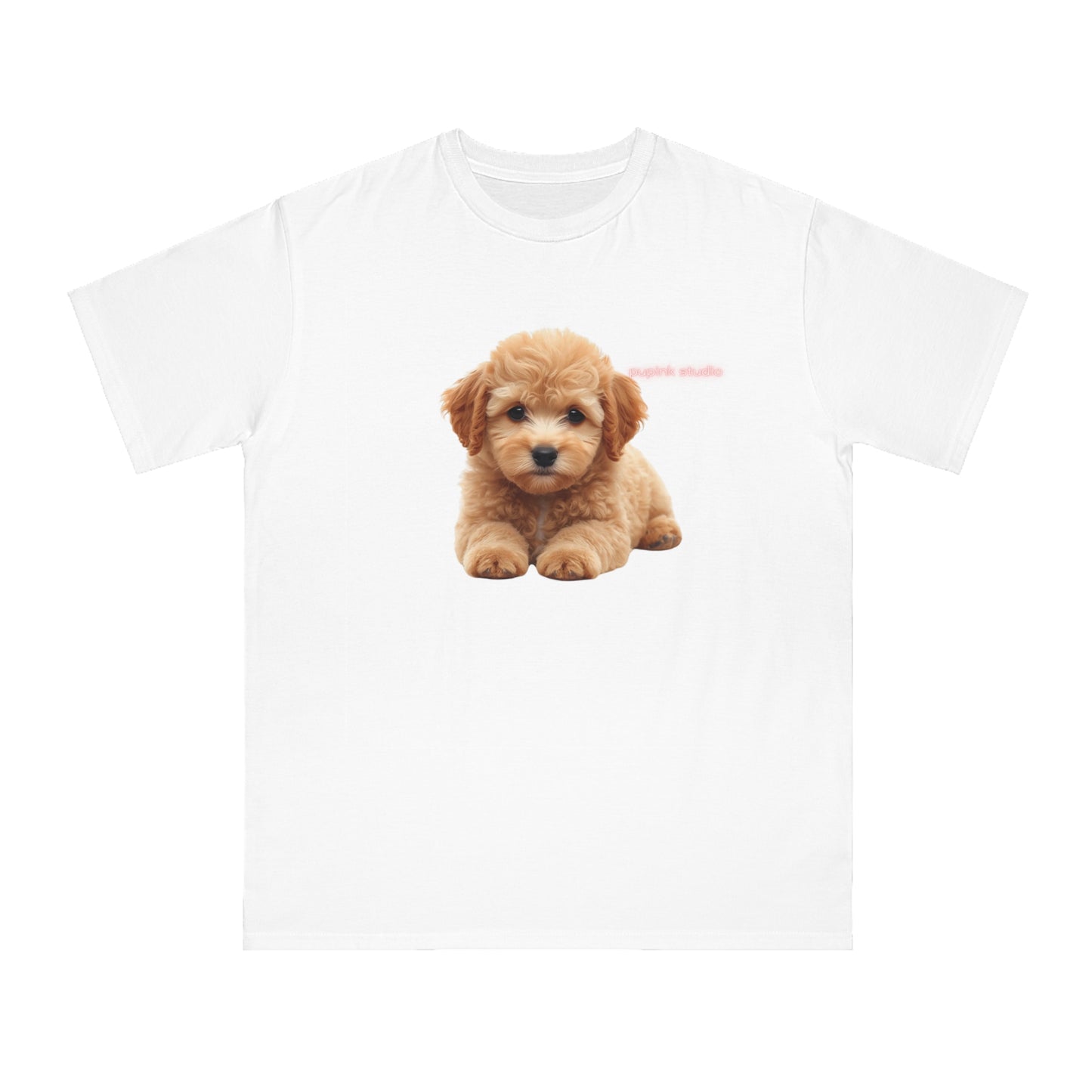 Organic Puppy Portrait T-Shirt | Organic-Limited