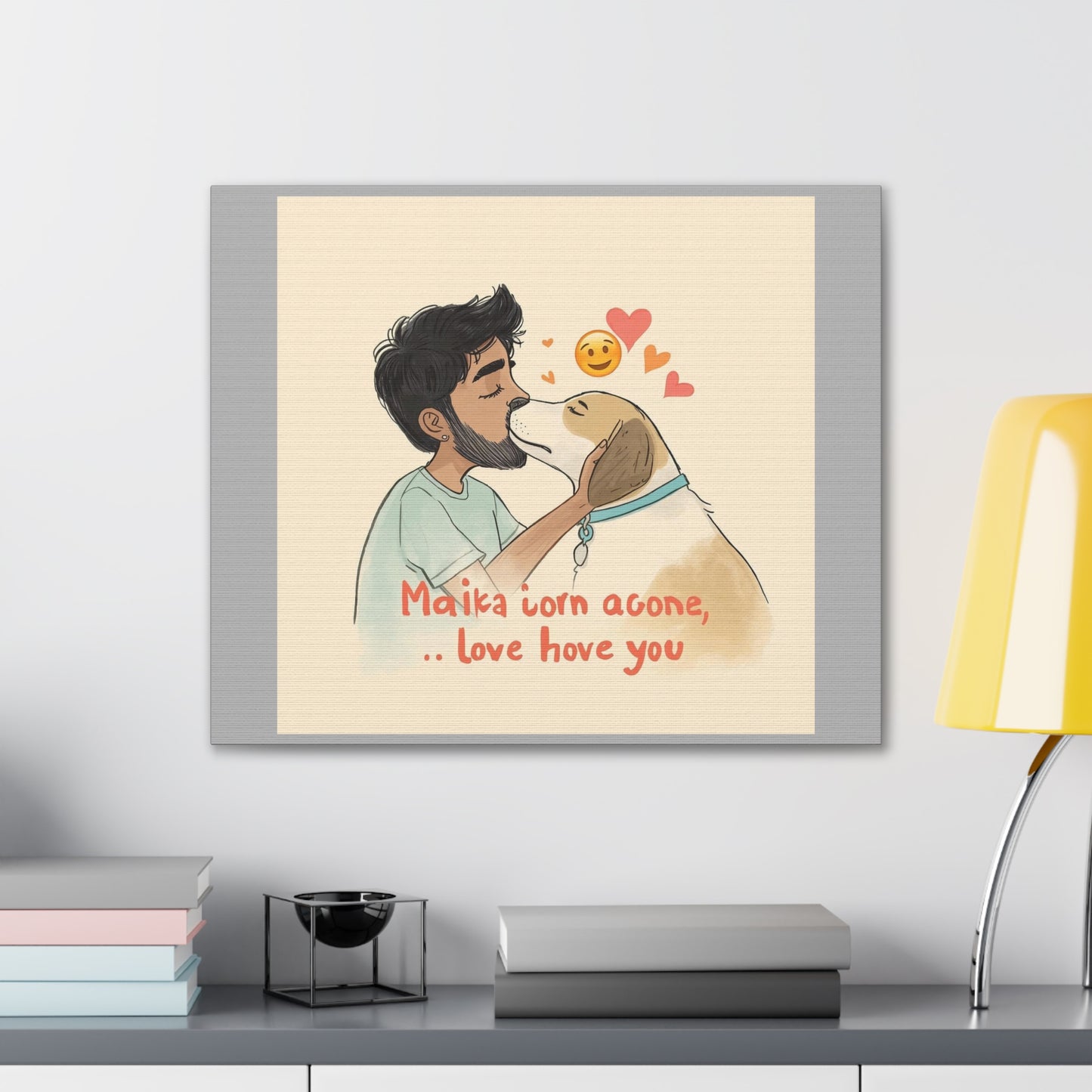 Love Never Leaves Canvas | Eco-Limited