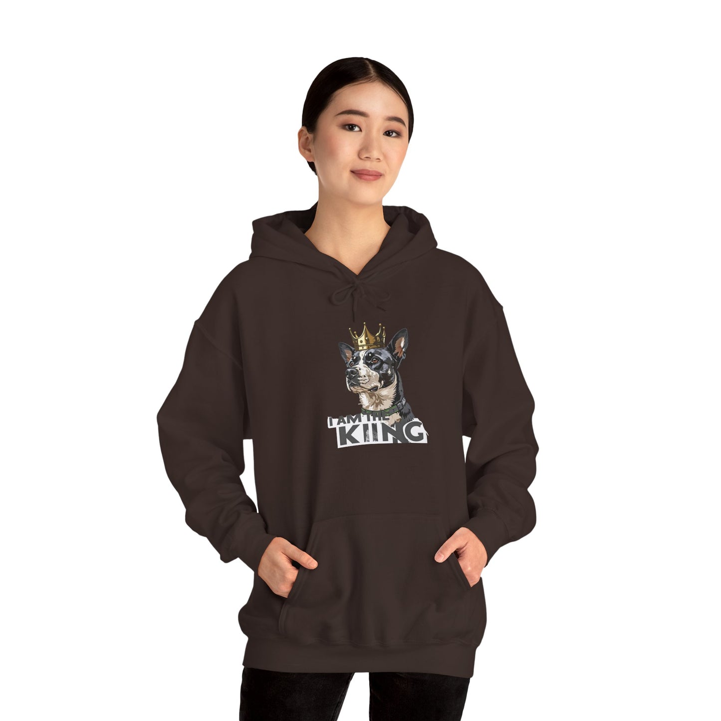 I Am King Dog Hoodie | Eco-Limited