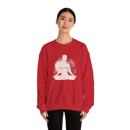 Focus on Intention Graphic Sweater | Eco-Limited