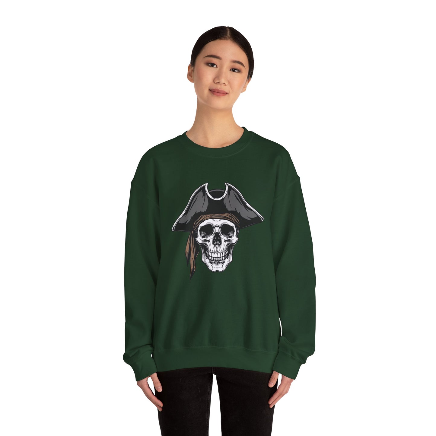 Pirate Skull Graphic Sweatshirt | Eco-Limited