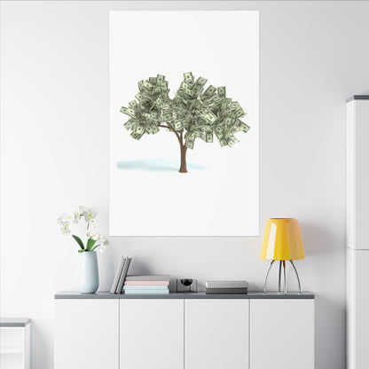 Money Tree Canvas Wall Art Canvas