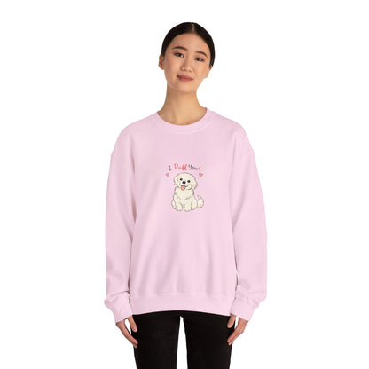 Ruff Love Puppy Graphic Sweatshirt | Eco-Limited
