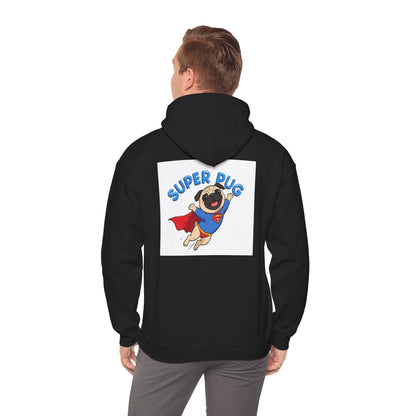 Super Pug Hero Hoodie | Eco-Limited
