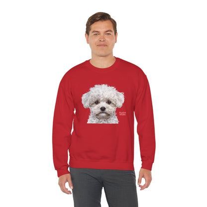 Poodle Portrait Graphic Sweater | Eco-Limited