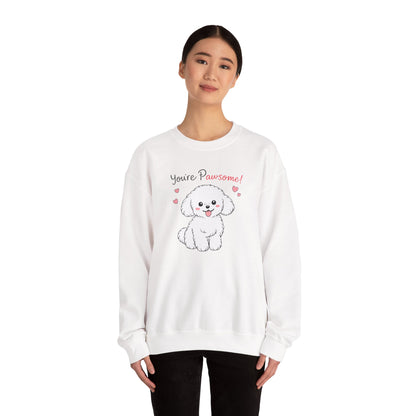 You're Awesome Puppy Graphic Sweater | Eco-Limited