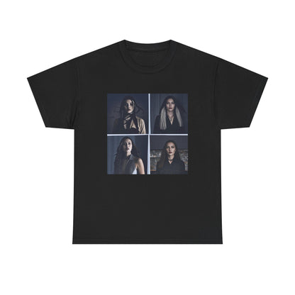 Dark Portrait Grid T-Shirt | Eco-Limited