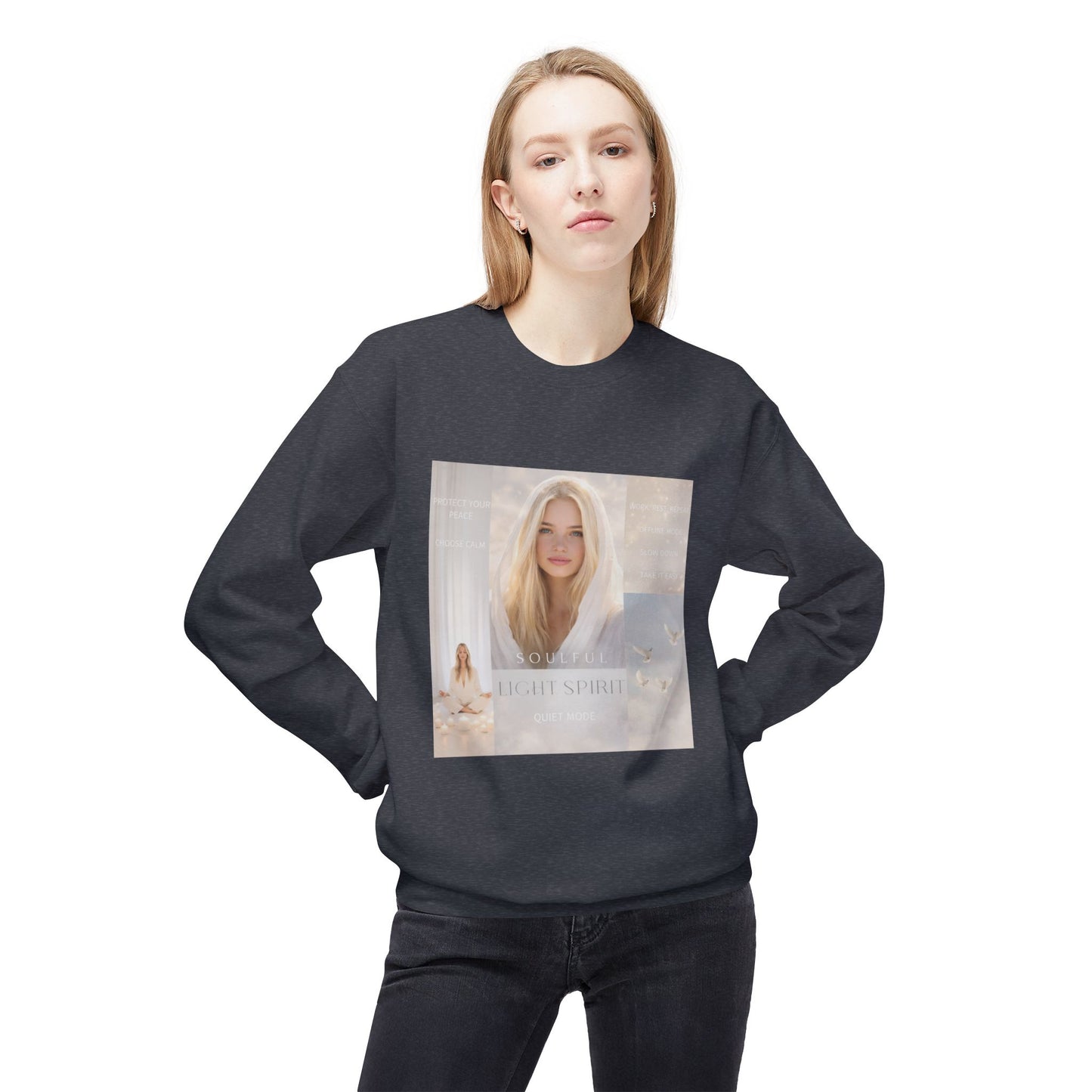 Soulful Light Spirit Sweater | Eco - Limited