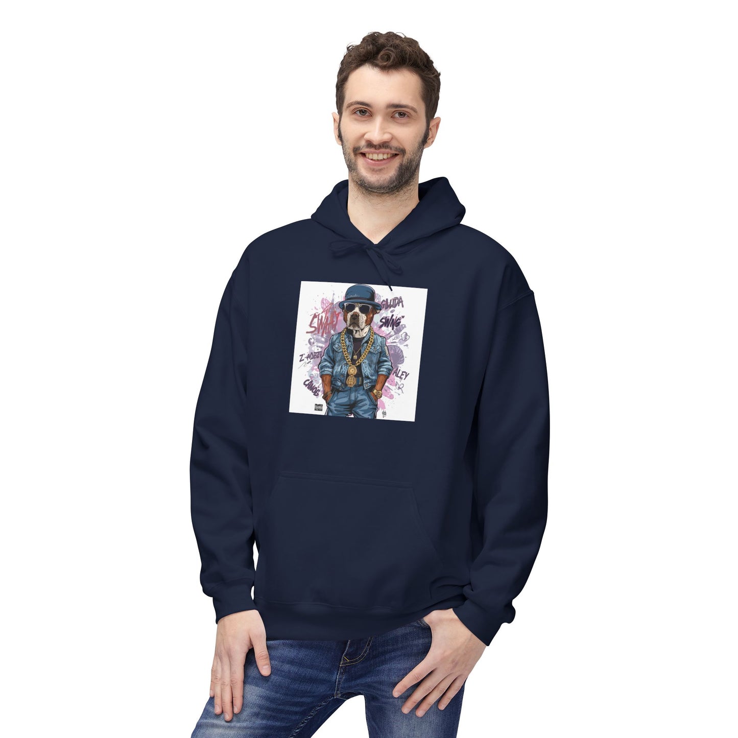 Street Swag Pup Graphic Hoodie | Eco-Limited