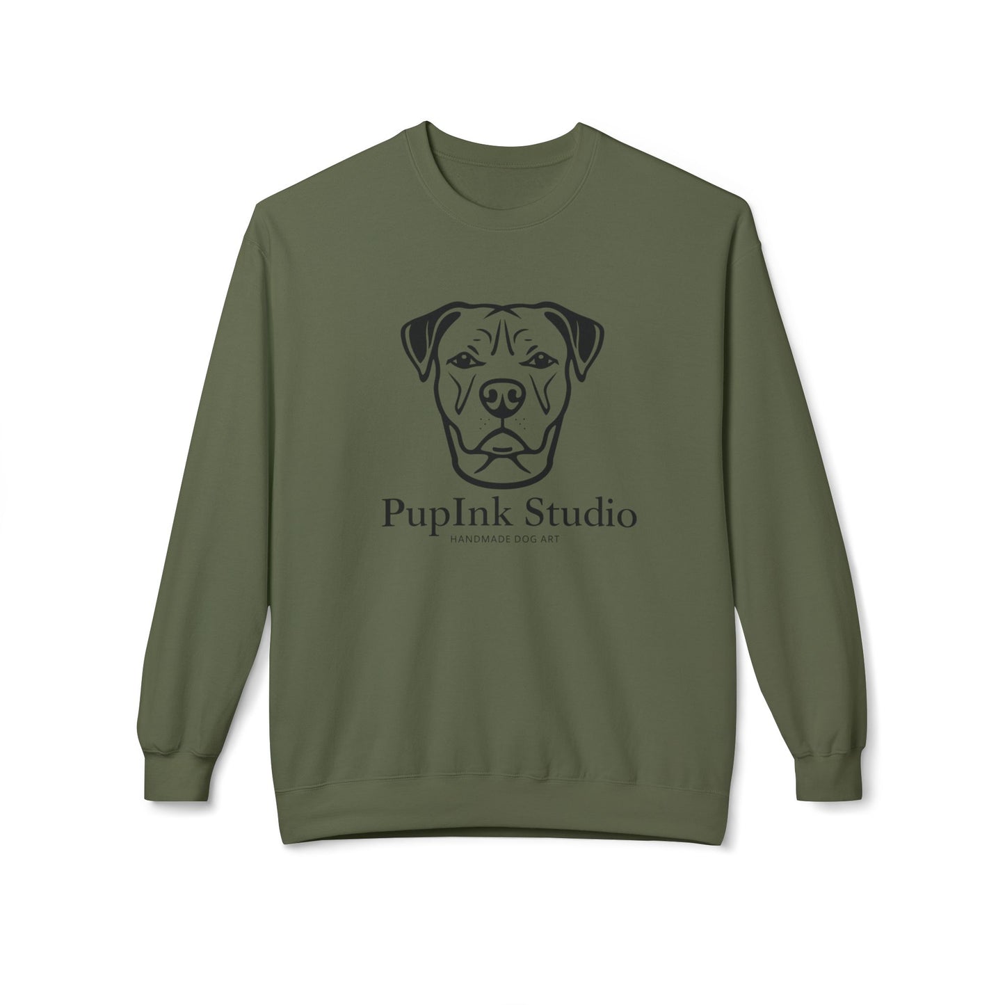 PupInk Studio Signature Logo Sweater | Eco-Limited