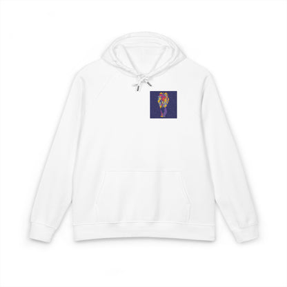 Organic Abstract Figure Art Hoodie | Eco-Limited