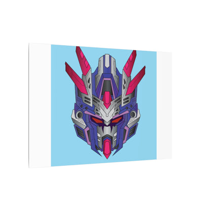 Mecha Warrior Helmet Organic Canvas