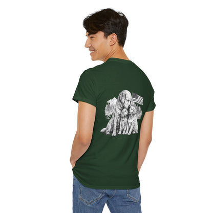 Guardian Bond Dog Family Graphic T-Shirt | Eco - Limited