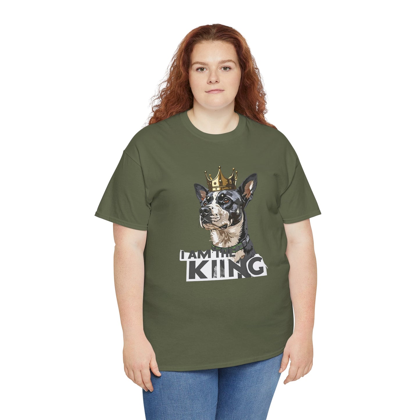 I Am The King Dog T-Shirt | Eco-Limited