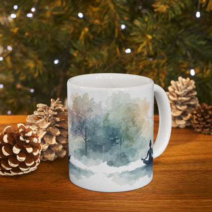 Calm Mind Meditation Ceramic Mug | Eco-Limited