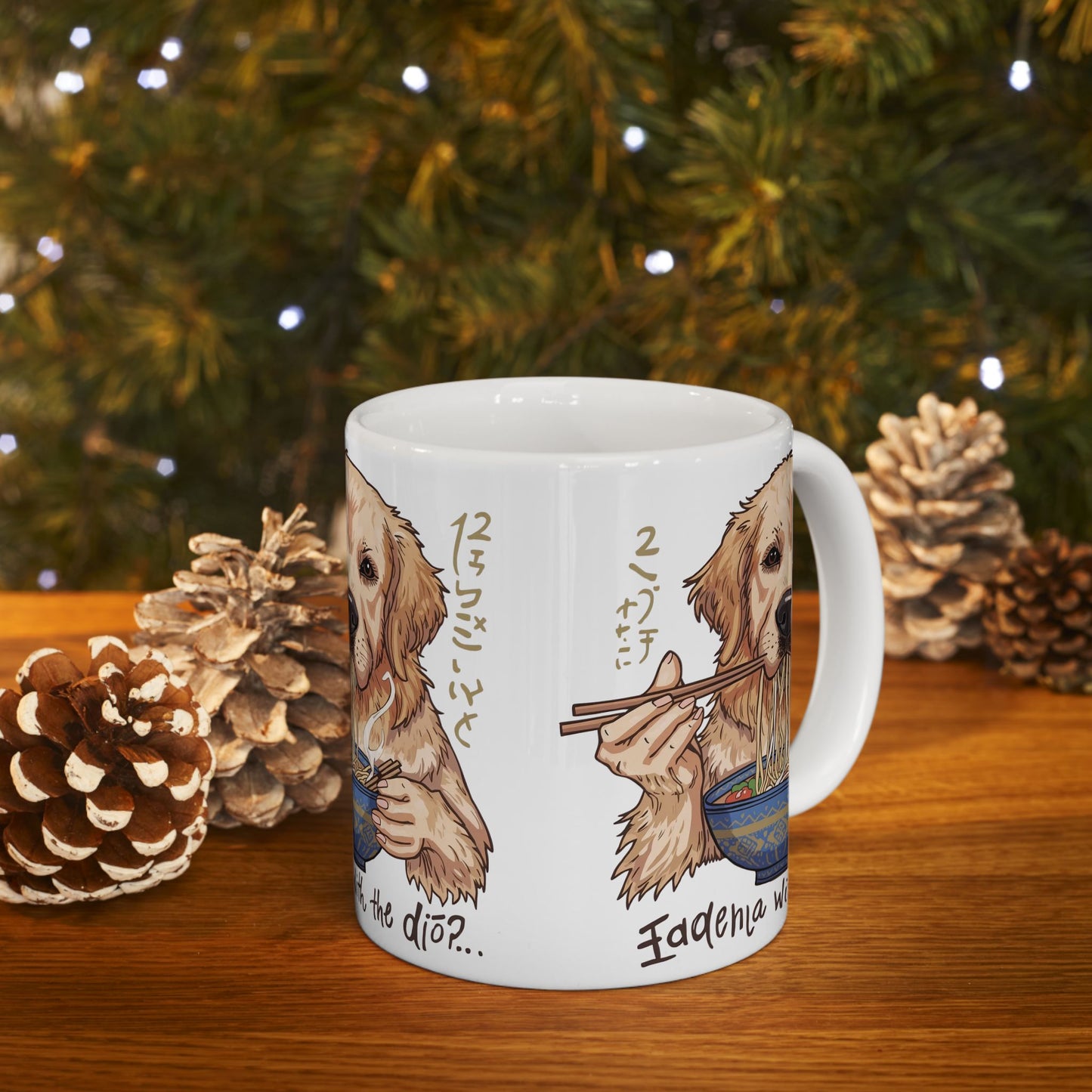 Noodle Time Dog Mug | Eco-Limited