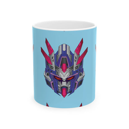Futuristic Anime-Inspired Coffee Cup (11oz, 15oz)