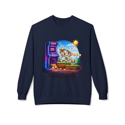 Pixel Arcade Bootleg Graphic Sweater | Eco - Limited