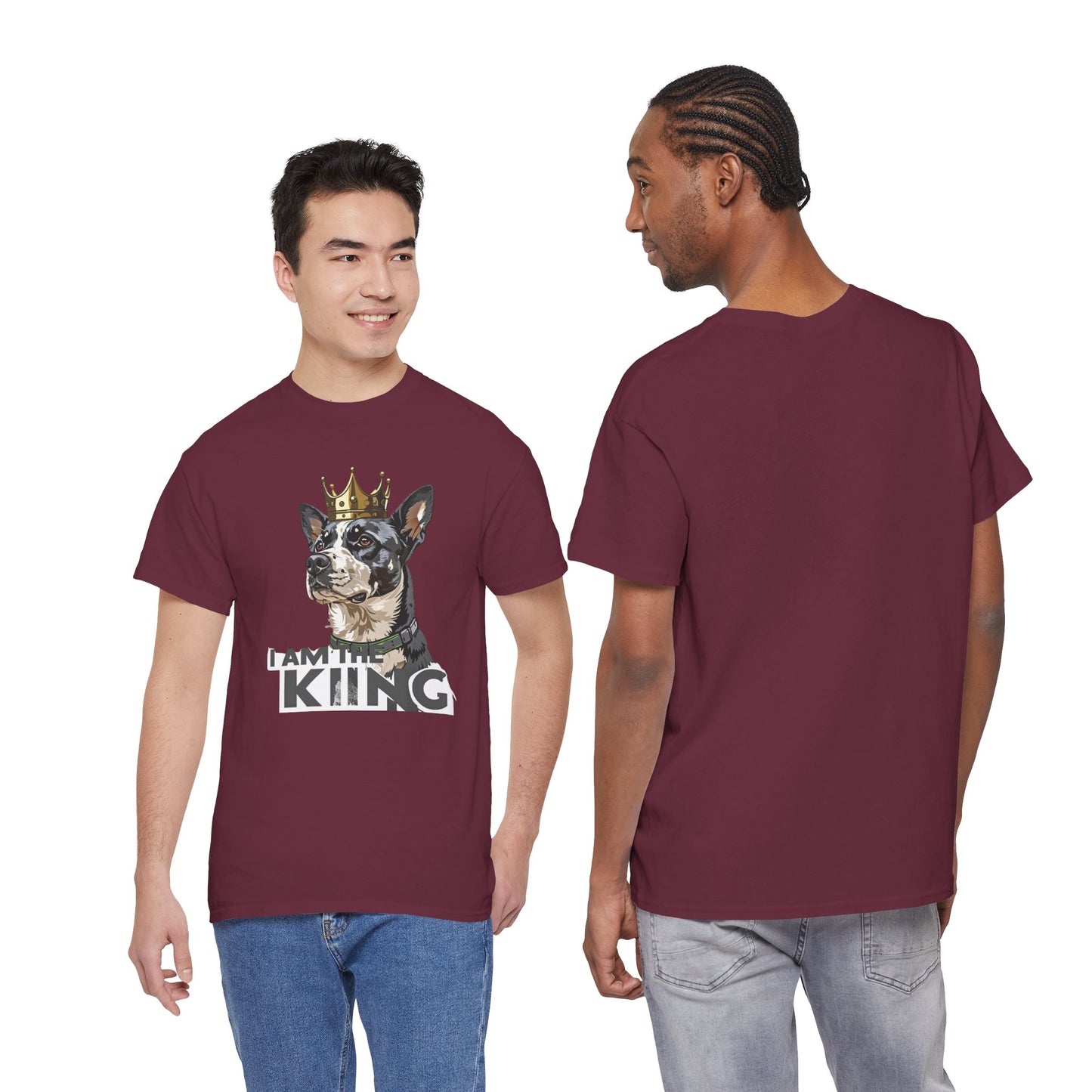 I Am The King Dog T-Shirt | Eco-Limited