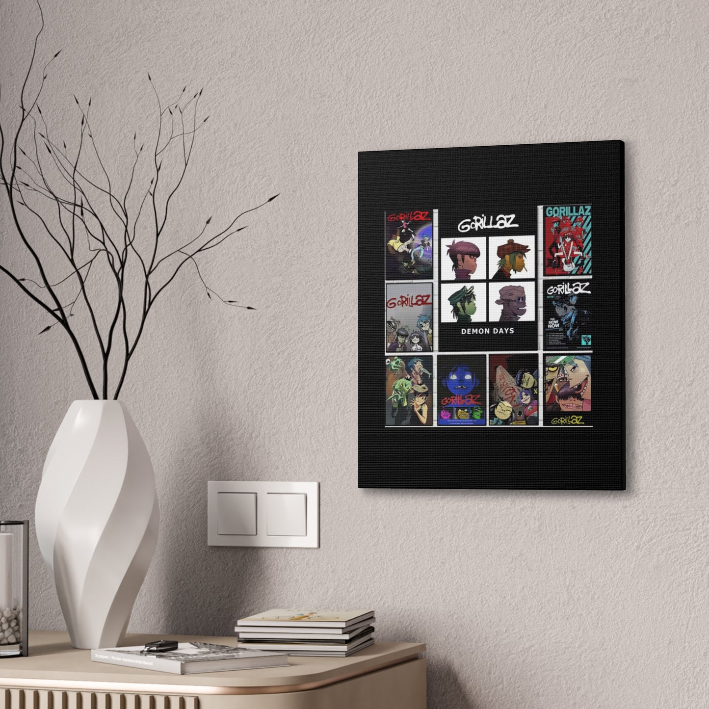 Pop Culture Icons Collage Canvas | Art Edition