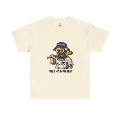 Pugs Hit Different T-Shirt | Eco-Limited