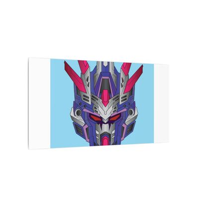 Mecha Warrior Helmet Organic Canvas